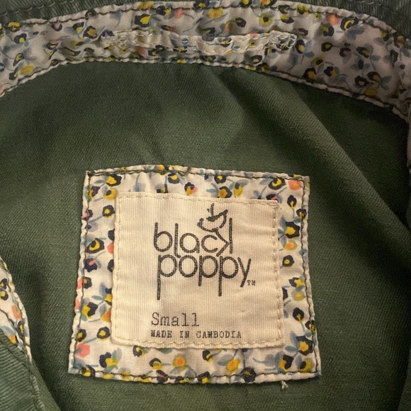 Black Poppy utility jacket - Picture 4 of 6